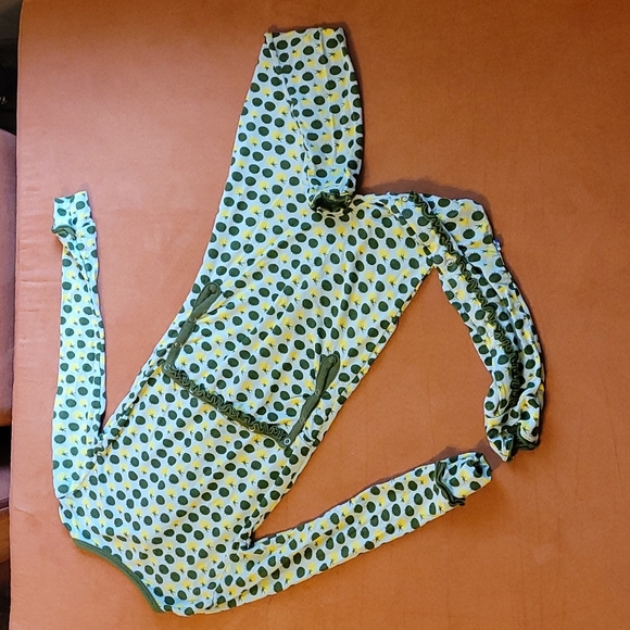 Kickee Kids size 6 ruffle romper vguc - Picture 7 of 8